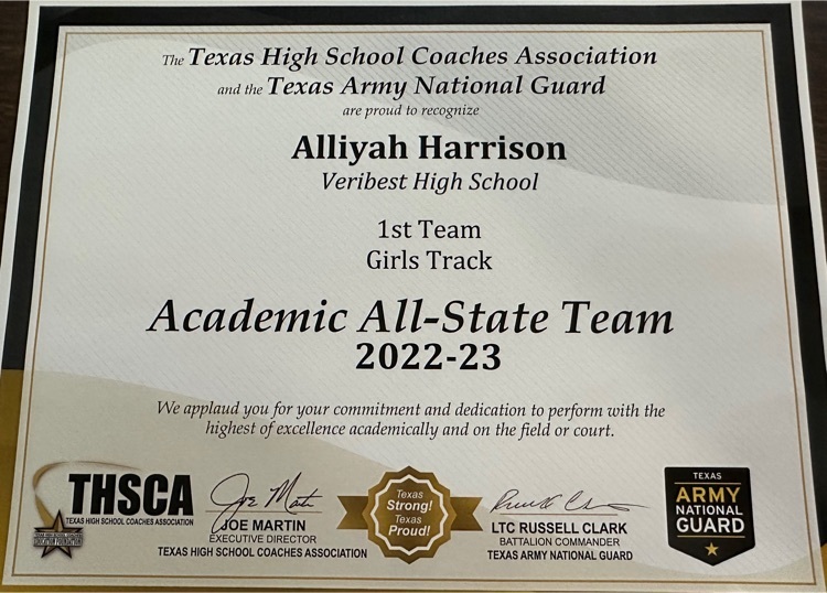 thsca all state academic 